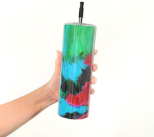 Load image into Gallery viewer, Magenta Tide Stainless Steel Tumbler