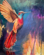 Load image into Gallery viewer, Hummingbird Bird Flying Jewel