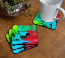 Load image into Gallery viewer, Magenta Tide Coaster - - Set of 4