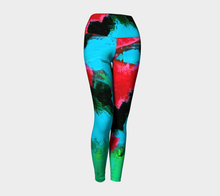 Load image into Gallery viewer, Magenta Tide Yoga Leggings