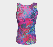 Load image into Gallery viewer, Summer Splendour Fitted Tank Top - Long