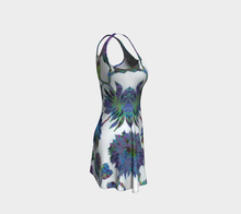 Load image into Gallery viewer, Tropical Blooms Flare Dress