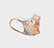 Load image into Gallery viewer, Orange Crush Double Knit Face Covering