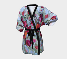 Load image into Gallery viewer, Blooming From Within Silk Kimono Robe - Short Style