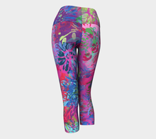 Load image into Gallery viewer, Summer Splendour Yoga Capris