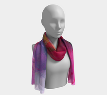 Load image into Gallery viewer, Distant Glow 3 Long Silk Scarf