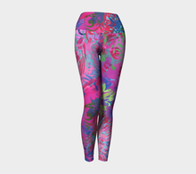 Load image into Gallery viewer, Summer Splendour Yoga Leggings