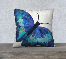 Load image into Gallery viewer, Mariposa Pillow Case 22" x 22"