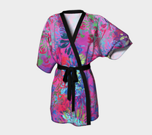 Load image into Gallery viewer, Summer Splendour Silk Kimono Robe - Short Style
