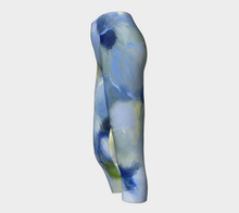 Load image into Gallery viewer, Misty Blue Capri Leggings