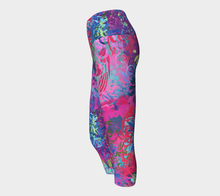 Load image into Gallery viewer, Summer Splendour Yoga Capris