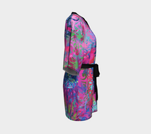 Load image into Gallery viewer, Summer Splendour Silk Kimono Robe - Short Style