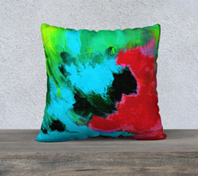 Load image into Gallery viewer, Magenta Tide Pillow Case 22" x 22"