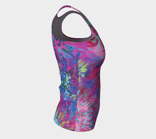 Load image into Gallery viewer, Summer Splendour Fitted Tank Top - Long