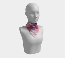 Load image into Gallery viewer, Distant Glow Square Silk Scarf
