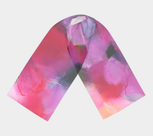 Load image into Gallery viewer, Distant Glow 1 Long Silk Scarf