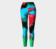 Load image into Gallery viewer, Magenta Tide Yoga Leggings