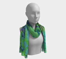 Load image into Gallery viewer, Abundance 3 Long Silk Scarf