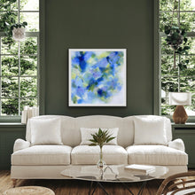 Load image into Gallery viewer, Blue Velvet l 24 x 24 in
