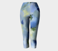 Load image into Gallery viewer, Misty Blue Capri Leggings