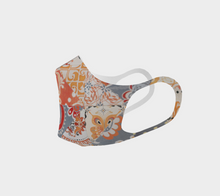 Load image into Gallery viewer, Orange Crush Double Knit Face Covering