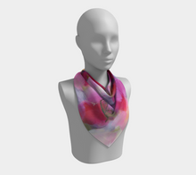Load image into Gallery viewer, Distant Glow Square Silk Scarf