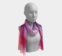 Load image into Gallery viewer, Distant Glow 1 Long Silk Scarf
