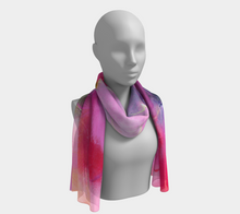 Load image into Gallery viewer, Distant Glow 1 Long Silk Scarf