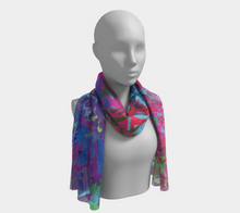 Load image into Gallery viewer, Summer Splendour 1 Long Silk Scarf