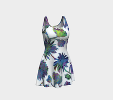Load image into Gallery viewer, Tropical Blooms Flare Dress