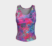 Load image into Gallery viewer, Summer Splendour - Fitted Tank Top - Regular