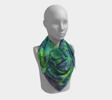 Load image into Gallery viewer, Abundance Square Silk Scarf
