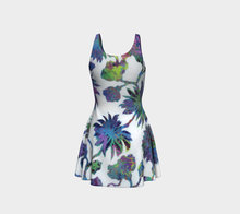 Load image into Gallery viewer, Tropical Blooms Flare Dress