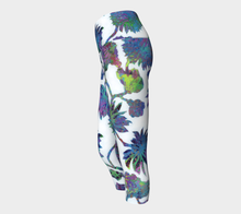 Load image into Gallery viewer, Tropical Blooms Yoga Capris