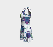 Load image into Gallery viewer, Tropical Blooms Flare Dress