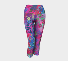 Load image into Gallery viewer, Summer Splendour Yoga Capris