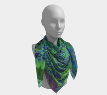Load image into Gallery viewer, Abundance Square Silk Scarf