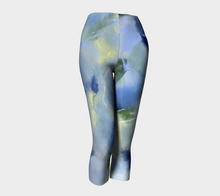 Load image into Gallery viewer, Misty Blue Capri Leggings