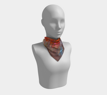 Load image into Gallery viewer, Irish Robin Square Silk Scarf