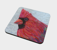 Load image into Gallery viewer, Cardinal Coaster  - Set of 4
