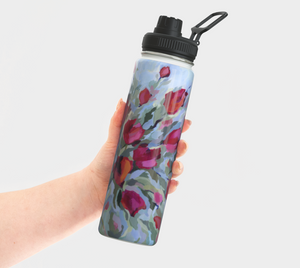 Blooming From Within Stainless Steel Water Bottle