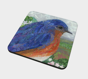 Eastern Bluebird Coaster  - Set of 4