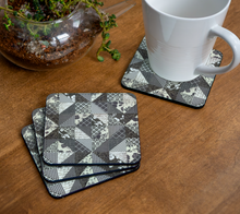 Load image into Gallery viewer, Black &amp; White Coaster  - Set of 4
