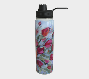 Blooming From Within Stainless Steel Water Bottle