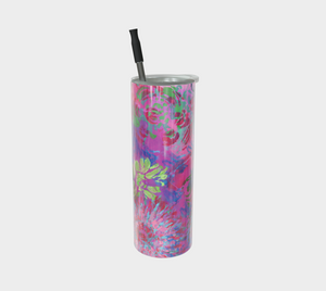 Summer Splendour Stainless Steel Tumbler