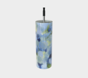 Misty Blue Stainless Steel Tumbler