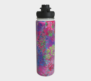 Summer Splendour Stainless Steel Water Bottle