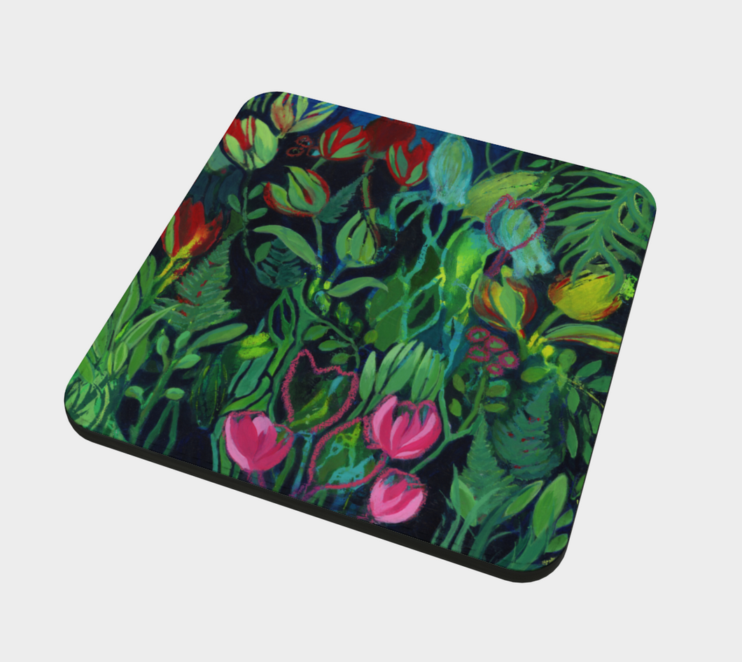 Secret Garden Coaster  - Set of 4