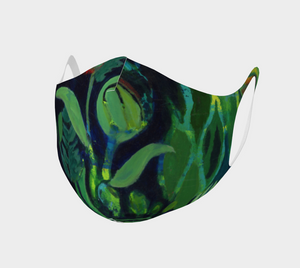 Secret Garden Double Knit Face Covering