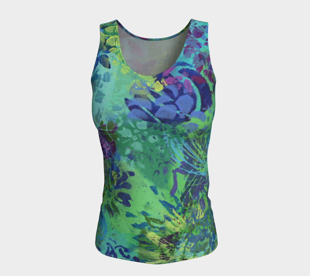 Abundance Fitted Tank Top - Long